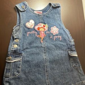 Strawberry Shortcake Jean dress 24 months